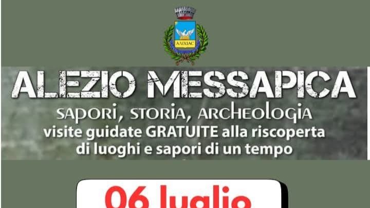 Alezio Messapica: il 6 luglio un viaggio tra storia, natura e memoria Alezio