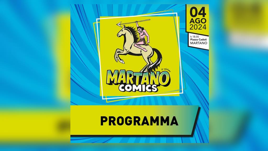 Martano Comics Piazza Caduti, Martano