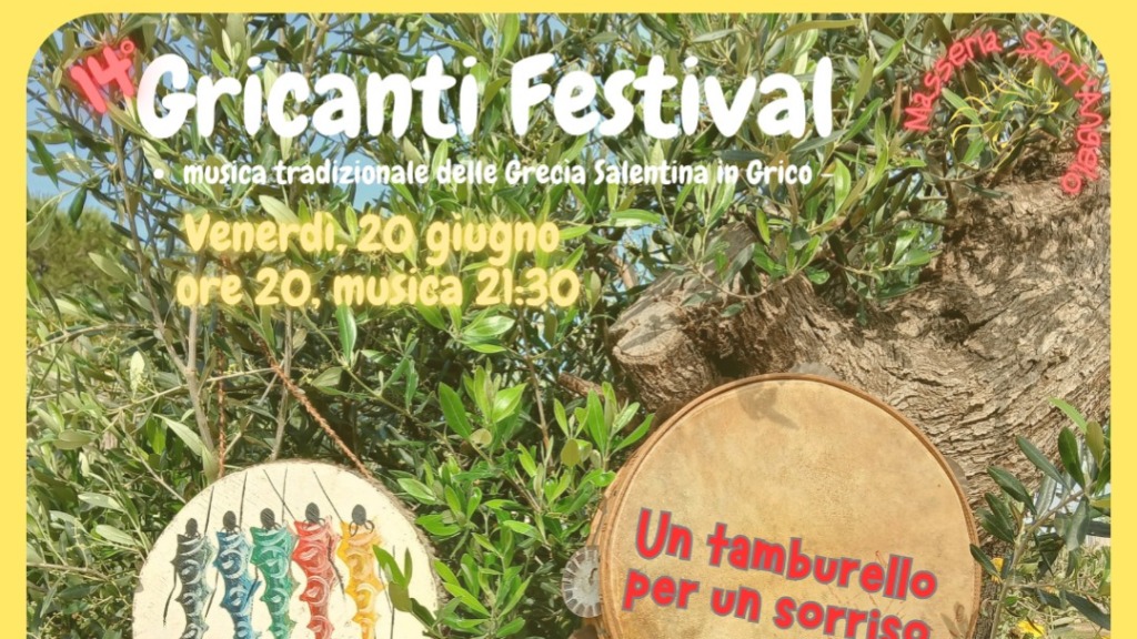 GRICANTI FESTIVAL 2025: MUSICA, LINGUA GRICA E SOLIDARIETÀ NEL CUORE DEL SALENTO Corigliano d'Otranto