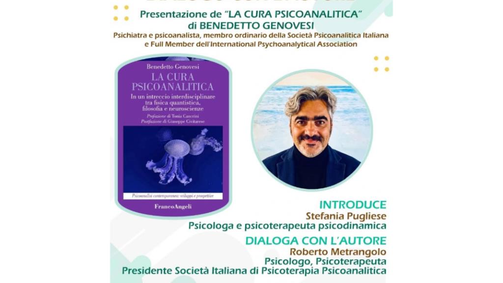 Benedetto Genovesi presenta "La cura psicoanalitica" alla Biblioteca Bernardini Lecce